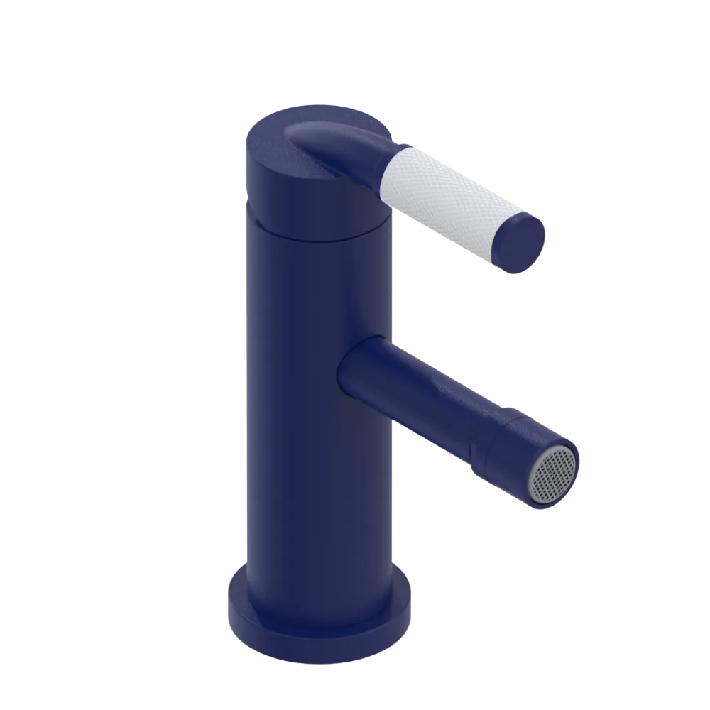 Rubinet Single Control Bidet Fitting (less drain) Midnight Blue
