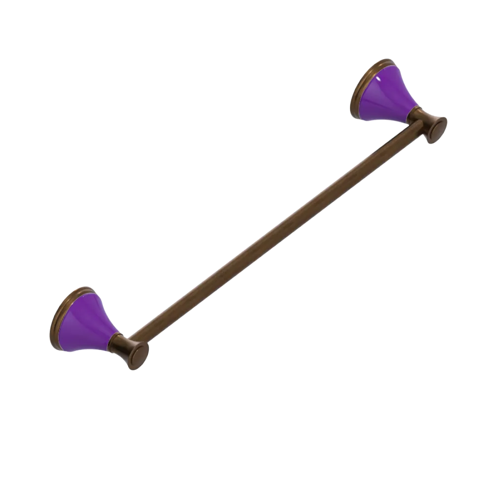 Rubinet Towel Bar 18" Tuscan Brass