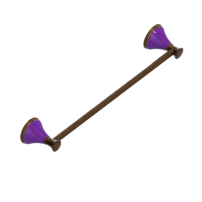 Rubinet Towel Bar 18" Tuscan Brass