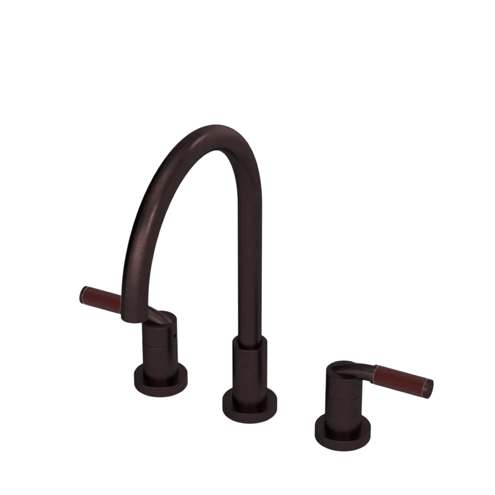 Rubinet Widespread Kitchen Set Oil Rubbed Bronze