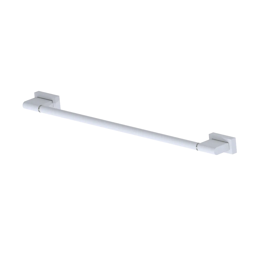 Rubinet Towel Bar 18" Matt White