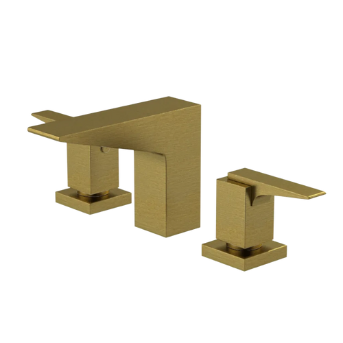 Rubinet Widespread Lav. Set. (less drain) Antique Brass Matt