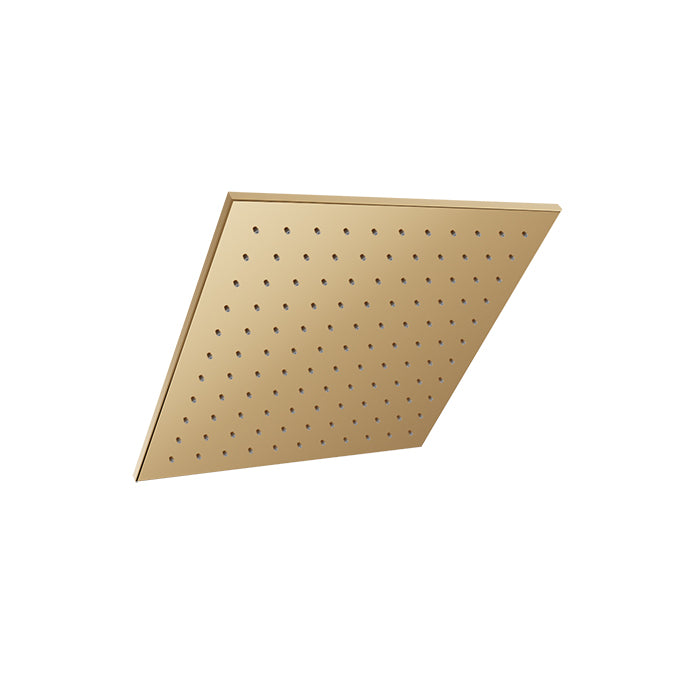 Baril Square 12" anti-limestone shower head