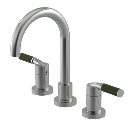 Rubinet Widespread Lav. Set. (less drain) Satin Nickel