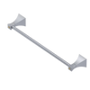 Rubinet Towel Bar 18" Satin Chrome