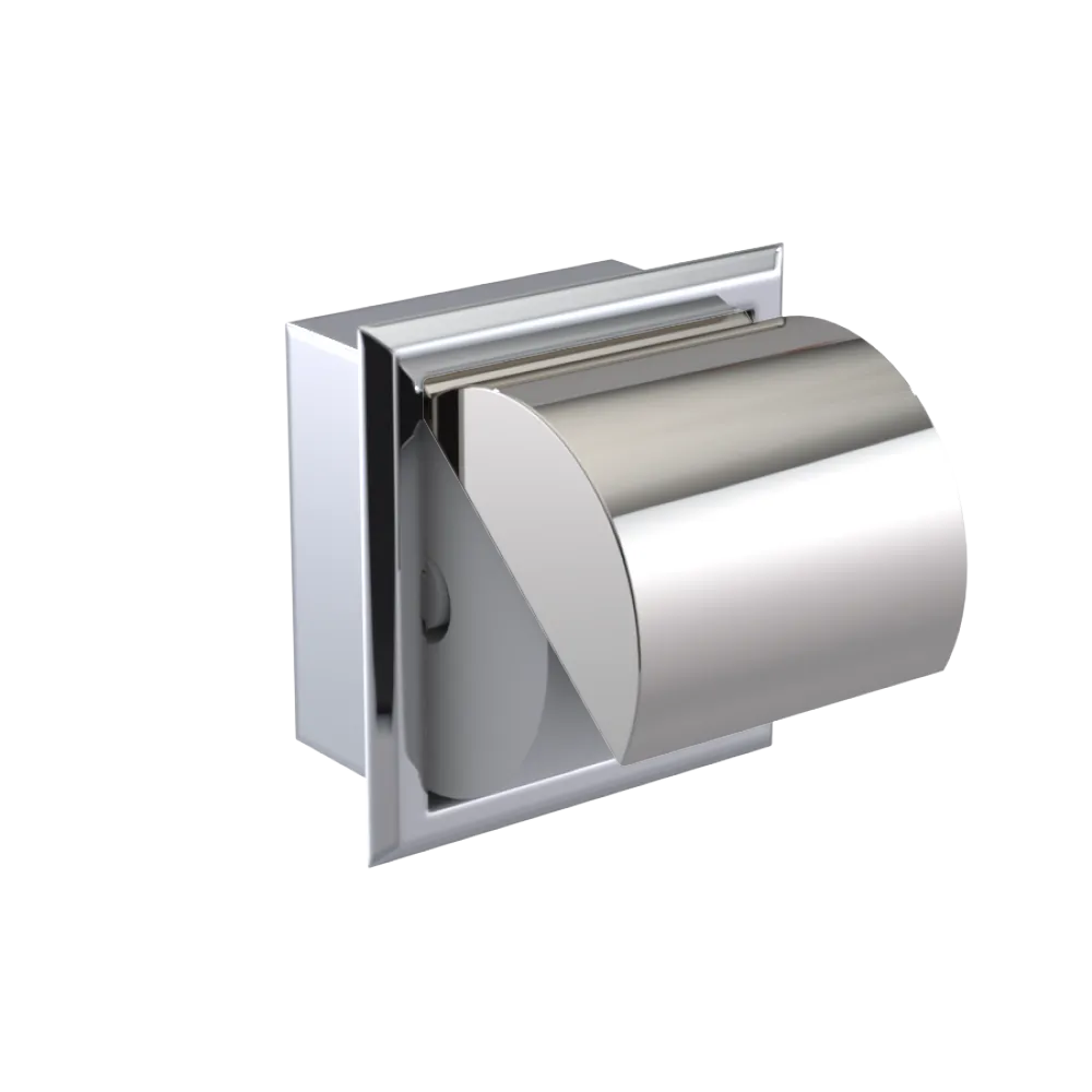 Rubinet RECESSED TOILET PAPER HOLDER Chrome