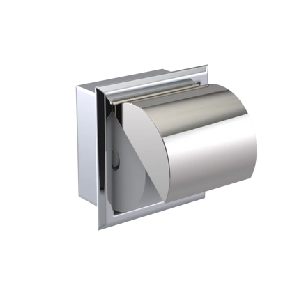 Rubinet RECESSED TOILET PAPER HOLDER Chrome