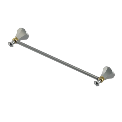 Rubinet Towel Bar 18" Satin Nickel