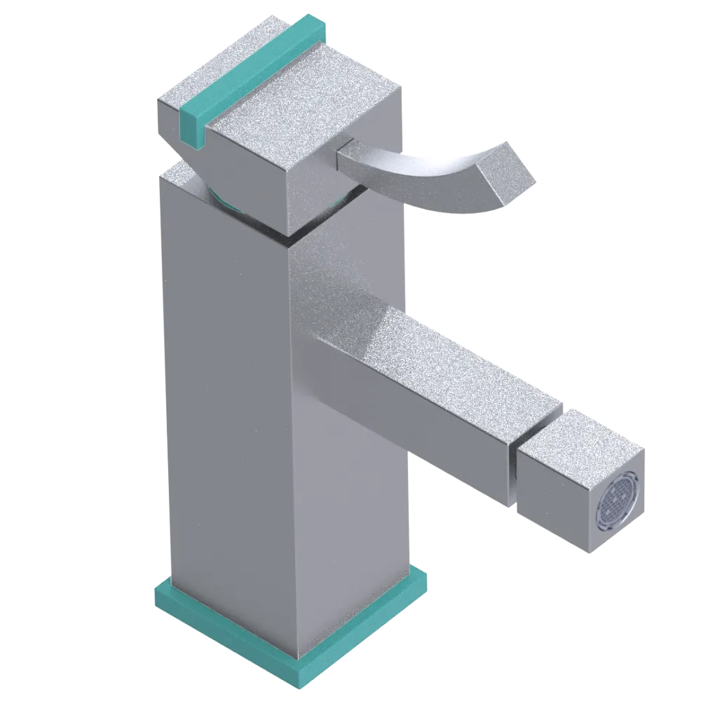 Rubinet Single Control Bidet Fitting (less drain) Satin Chrome