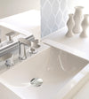 Baril 8" c/c lavatory faucet, drain included
