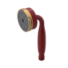 Rubinet 3 Function Hand Held Shower Only Maroon