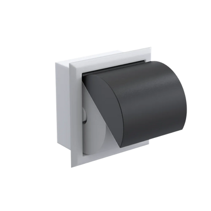 Rubinet RECESSED TOILET PAPER HOLDER White