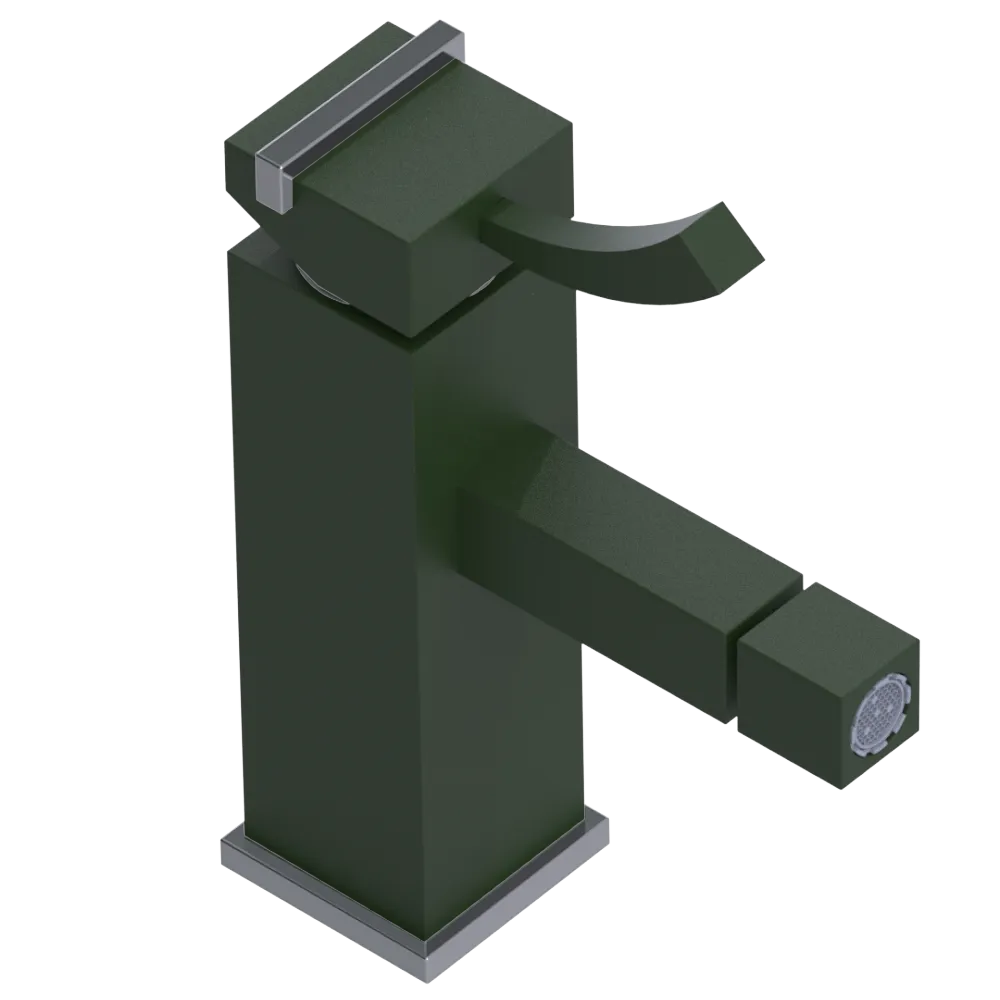 Rubinet Single Control Bidet Fitting (less drain) Green Envy