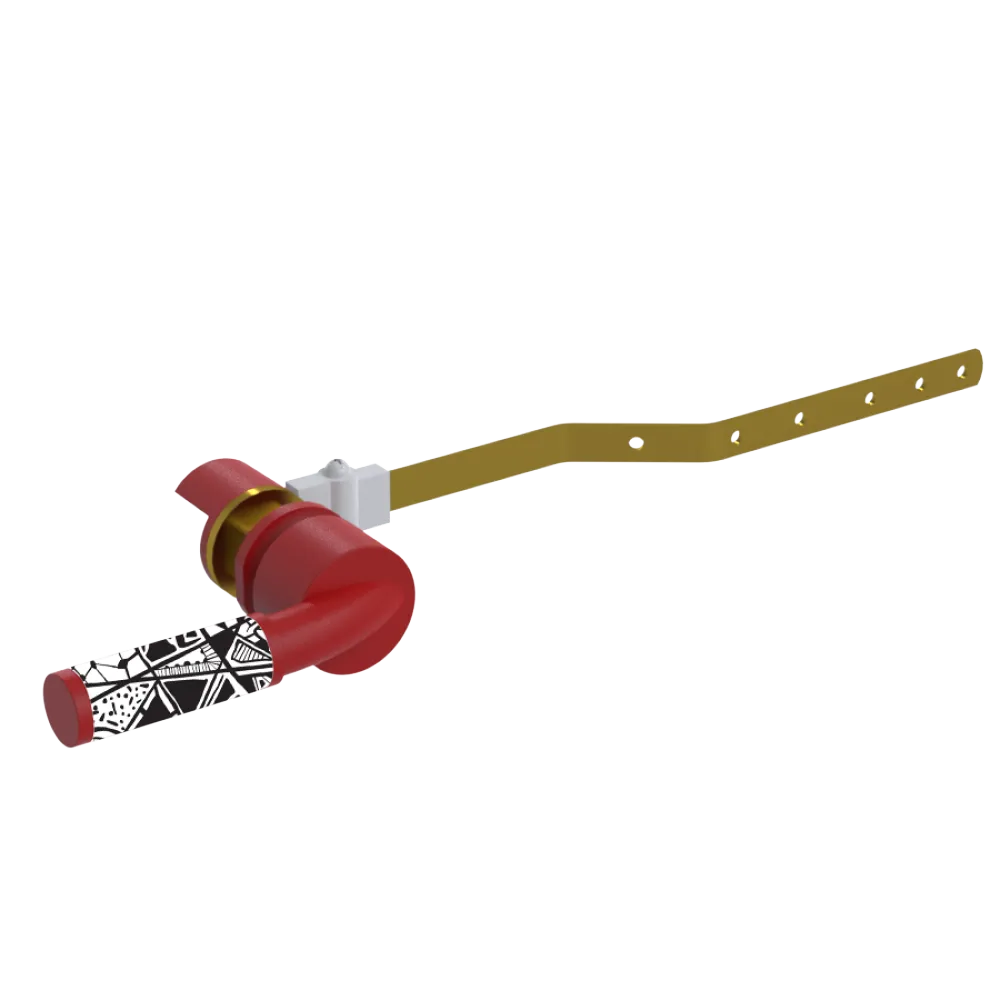 Rubinet Trip Levers Maroon