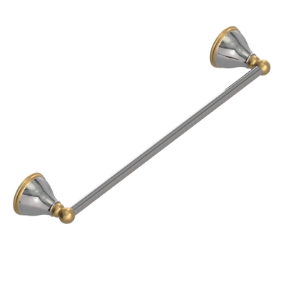 Rubinet Towel Bar 24" Polished Nickel