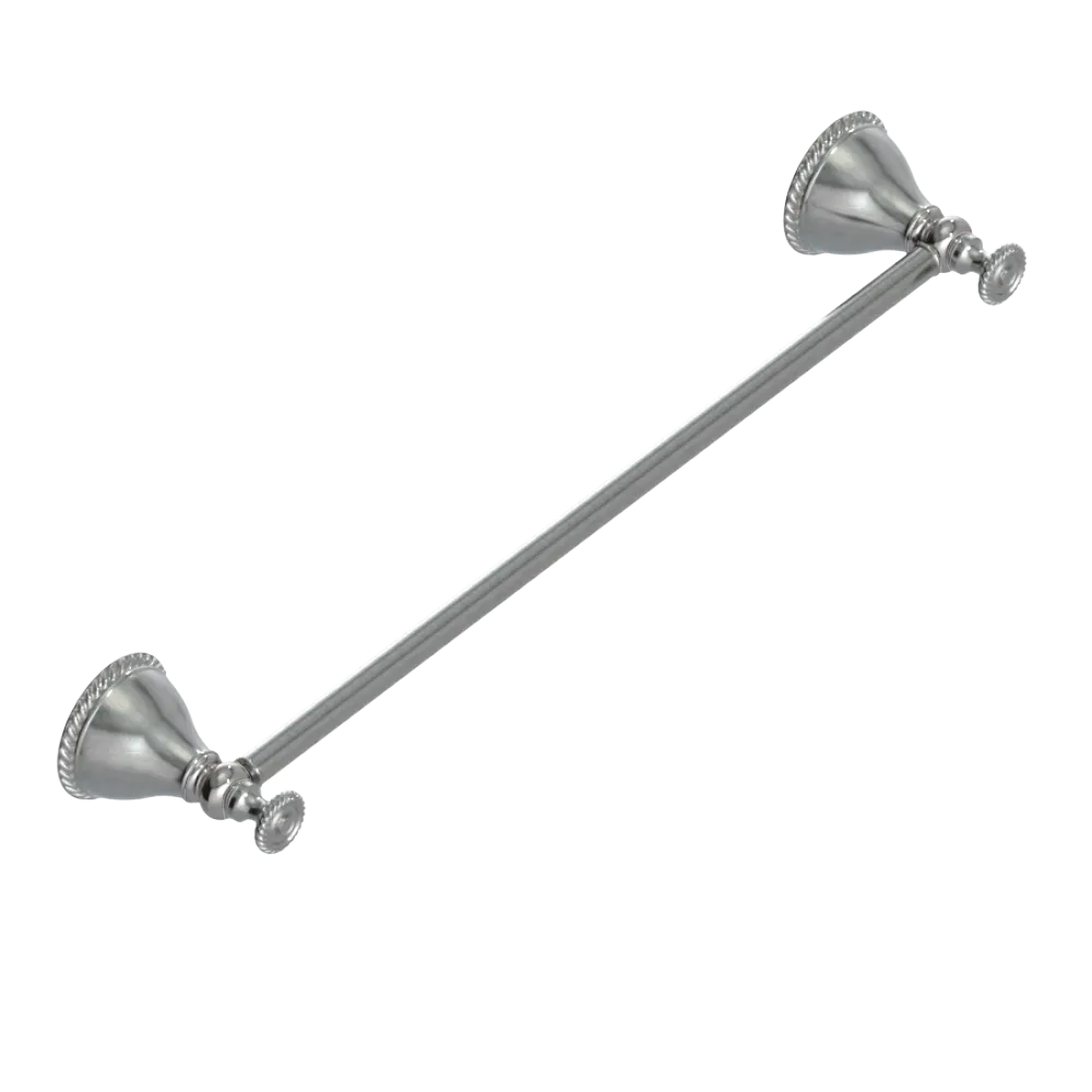 Rubinet Towel Bar 18" Satin Nickel