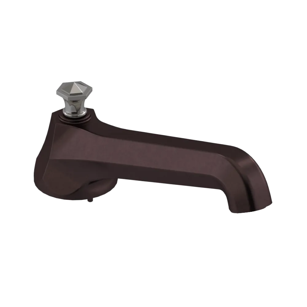 Rubinet Tub Filler Spout Deck Mount Oil Rubbed Bronze