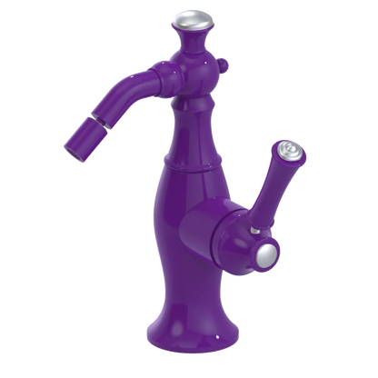 Rubinet Single Control Bidet Fitting (less drain) Purple Haze