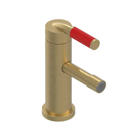 Rubinet Single Control Bidet Fitting (less drain) Satin Brass