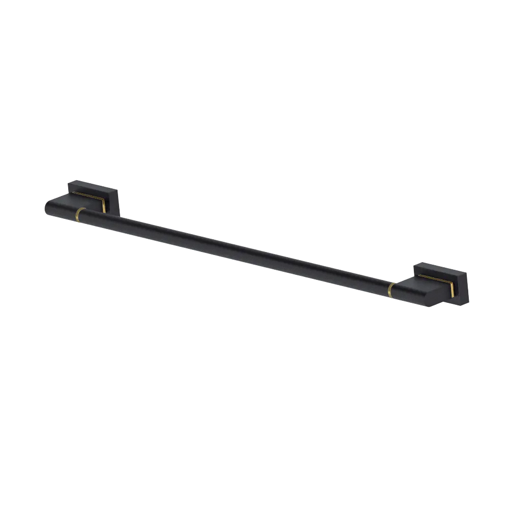 Rubinet Towel Bar 18" Matt Black