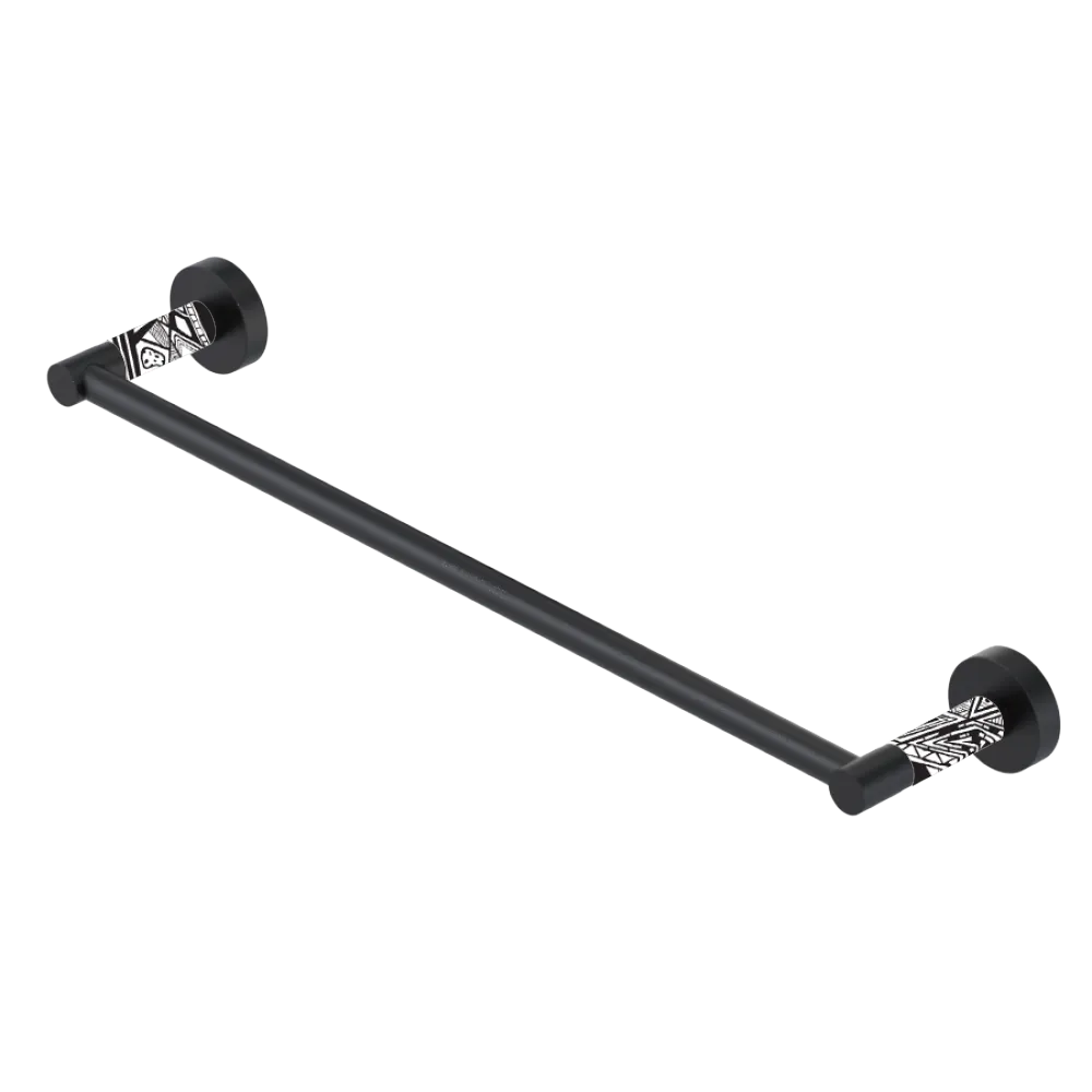 Rubinet Towel Bar 18" Matt Black
