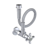 Rubinet Exposed Supply Kit (classic) x2 Satin Chrome