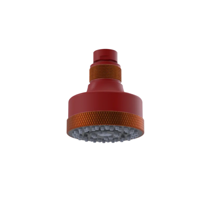 Rubinet 3 FUNCTION SHOWER HEAD Maroon