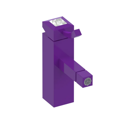 Rubinet Single Control Bidet Fitting (less drain) Purple Haze