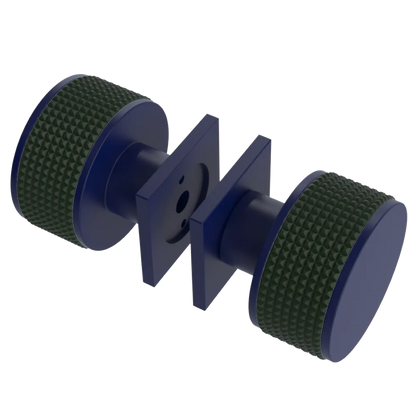 Rubinet Shower Door Knob (set) Midnight Blue