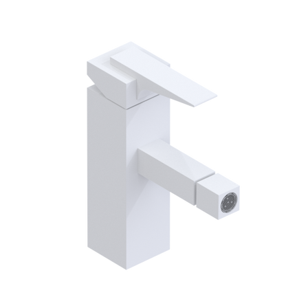 Rubinet Single Control Bidet Fitting (less drain) Matt White