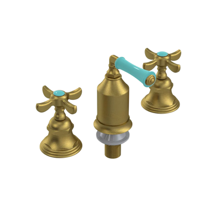 Rubinet Bidet Fitting with Spray, Diverter, and Vacum Breaker (Less Drain) Antique Brass Matt