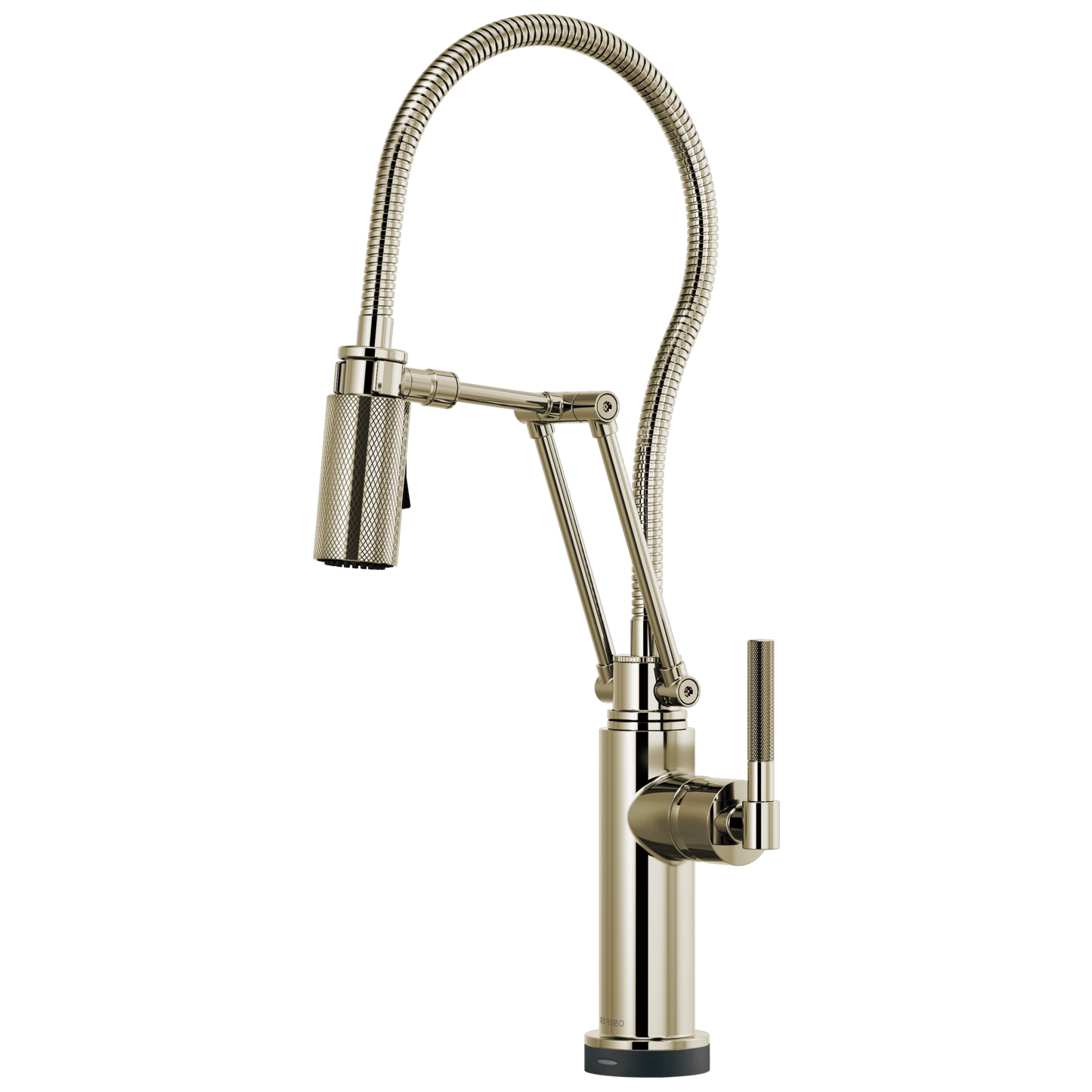 Brizo Smarttouch Articulating Kitchen Faucet With Finished Hose