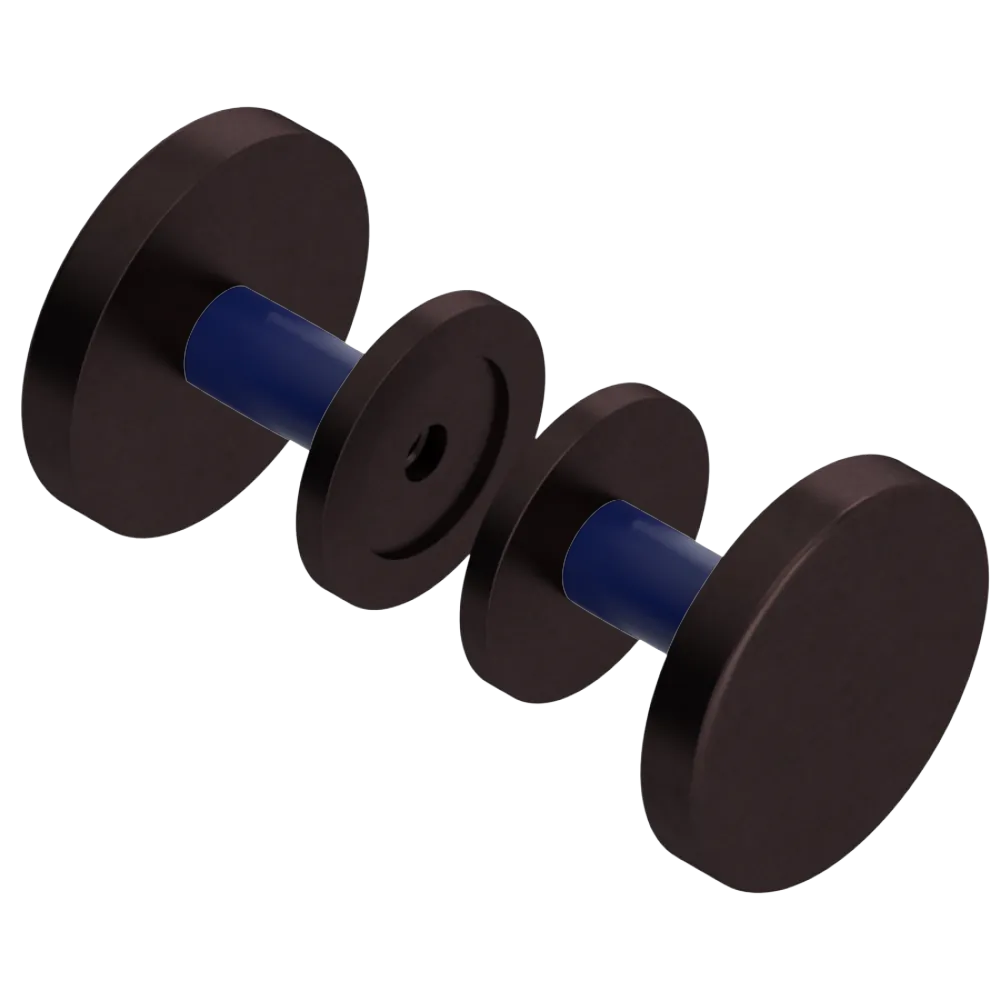 Rubinet Shower Door Knob (set) Oil Rubbed Bronze