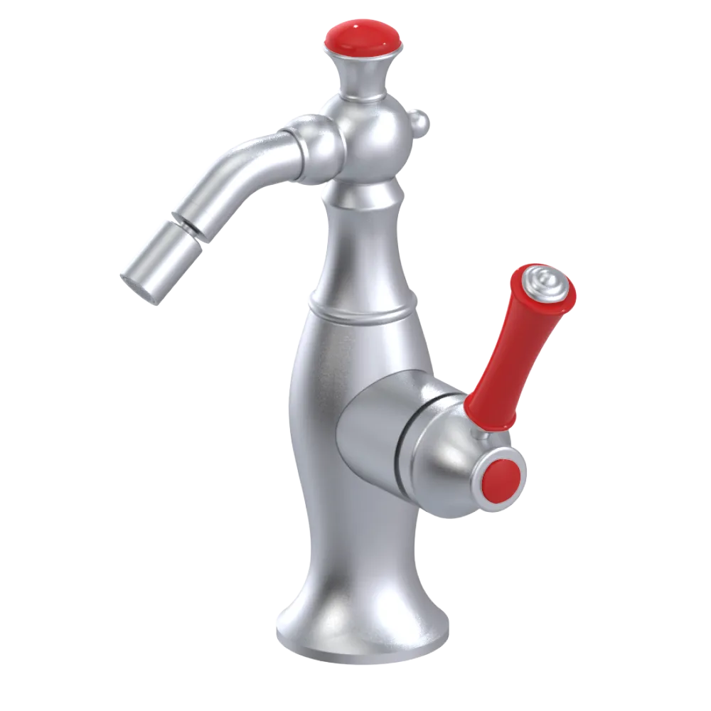 Rubinet Single Control Bidet Fitting (less drain) Satin Chrome