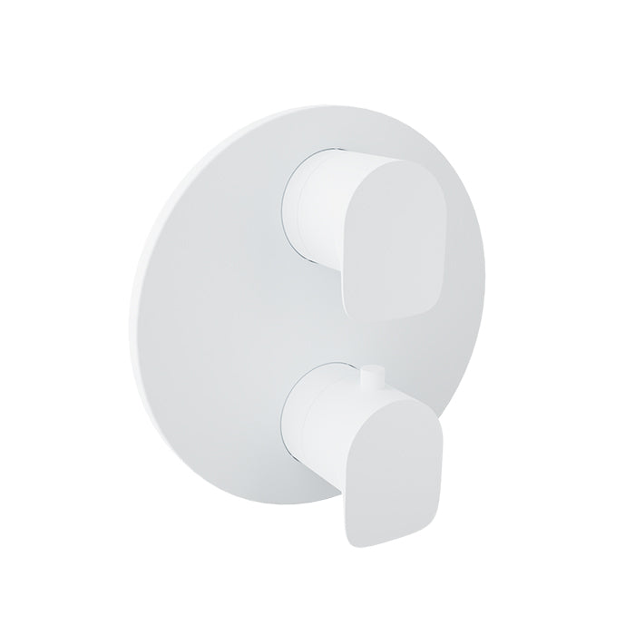 Baril Complete thermostatic pressure balanced shower valve with 2-way diverter