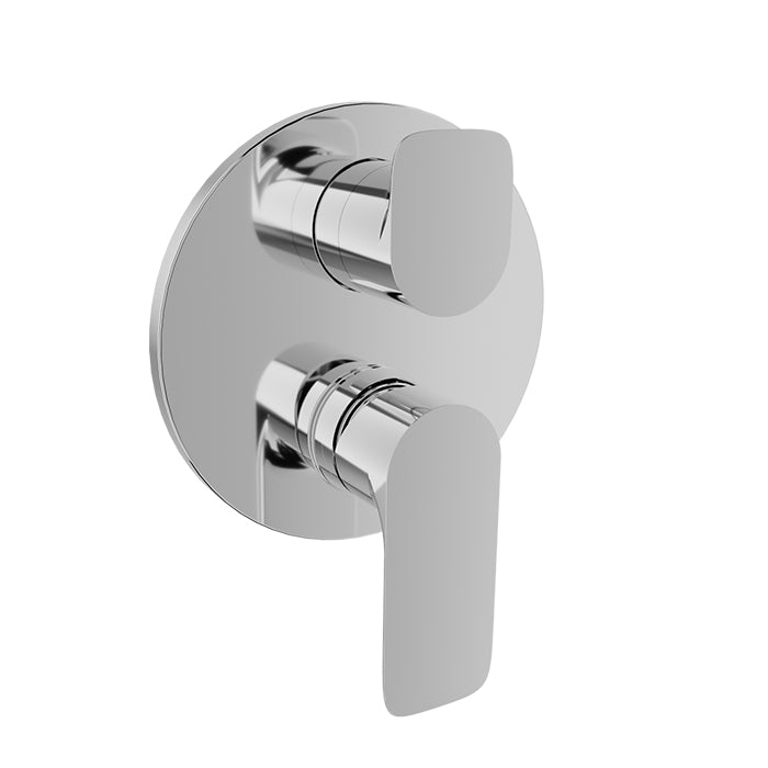 Baril Complete pressure balanced shower valve with 2-way diverter