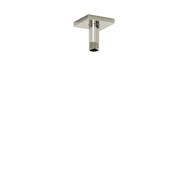 RIOBEL 3" Ceiling Mount Shower Arm With Square Escutcheon