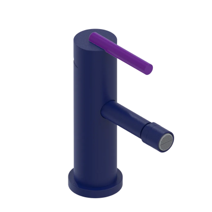 Rubinet Single Control Bidet Fitting (less drain) Midnight Blue