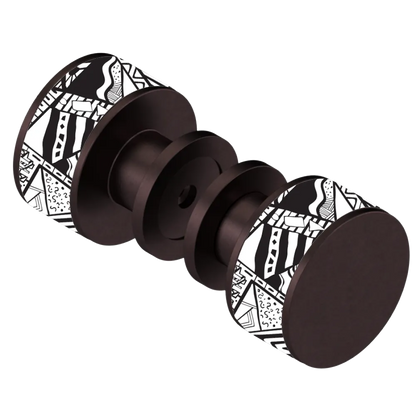 Rubinet Shower Door Knob (set) Oil Rubbed Bronze