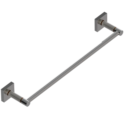 Rubinet 18" TOWEL BAR Polished Nickel
