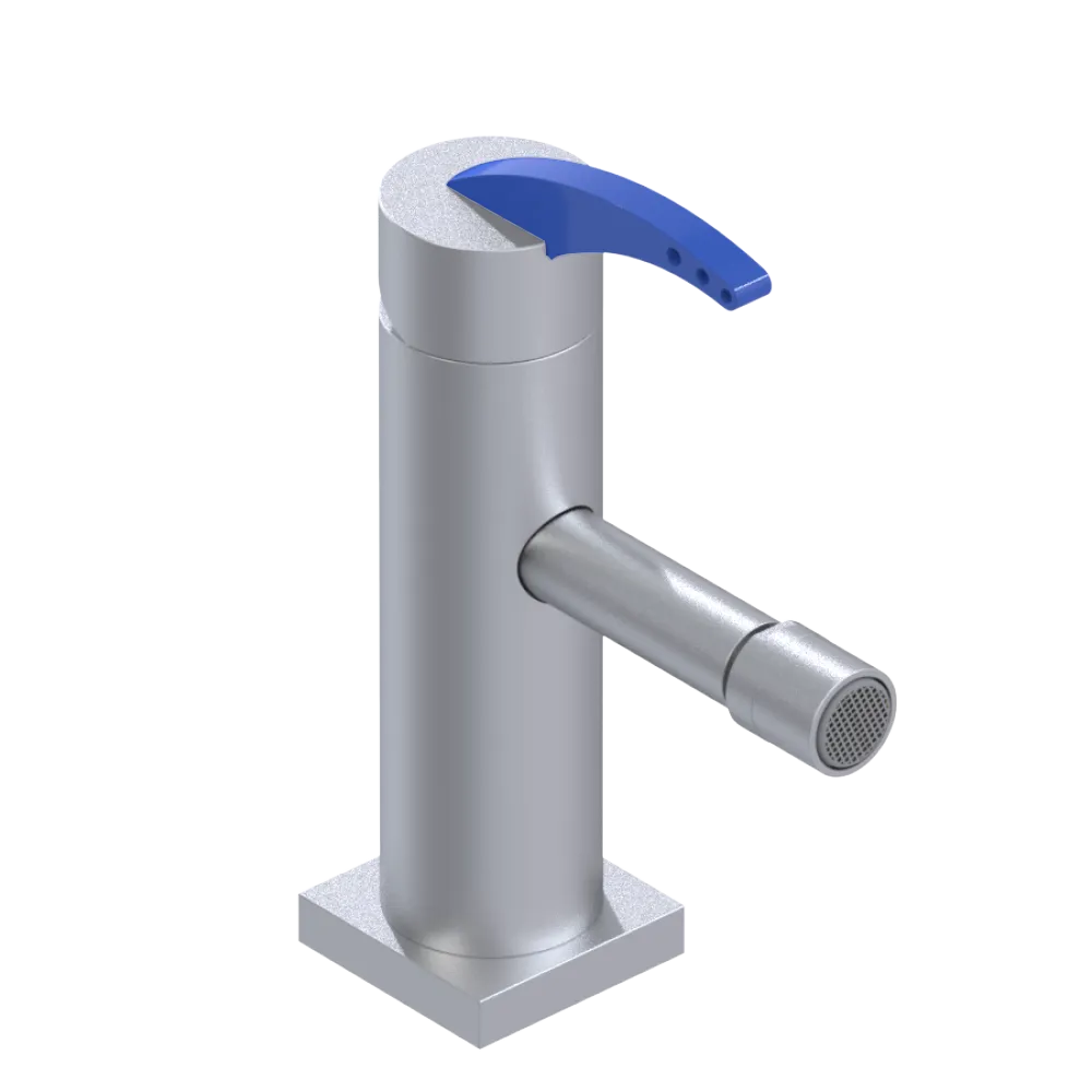 Rubinet Single Control Bidet Fitting (less drain) Satin Chrome