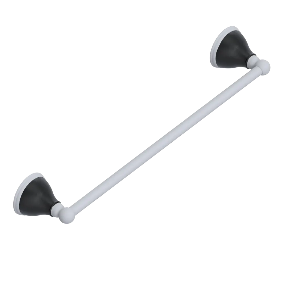 Rubinet Towel Bar 24" Matt White