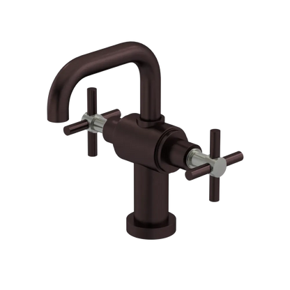 Rubinet Single Hole Dual Handle Lav. Set. (less drain) Oil Rubbed Bronze