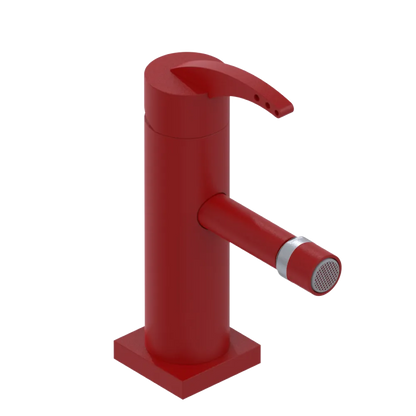 Rubinet Single Control Bidet Fitting (less drain) Maroon