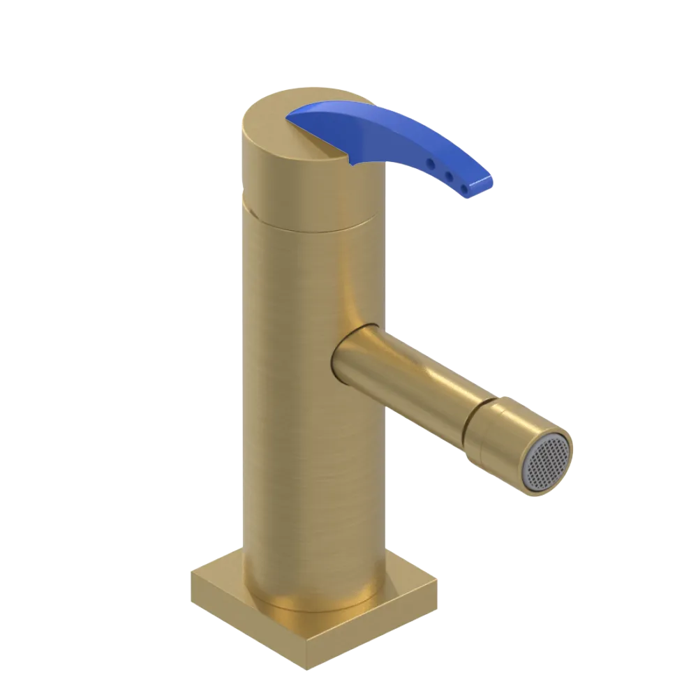 Rubinet Single Control Bidet Fitting (less drain) Satin Brass