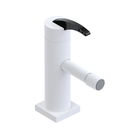 Rubinet Single Control Bidet Fitting (less drain) Matt White