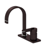 Rubinet 4" Centre Single Control Lav. Set (less drain) Oil Rubbed Bronze