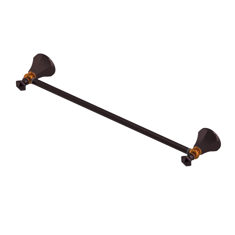 Rubinet Towel Bar 18" Tuscan Brass
