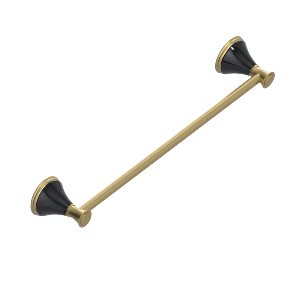 Rubinet Towel Bar 18" Satin Brass