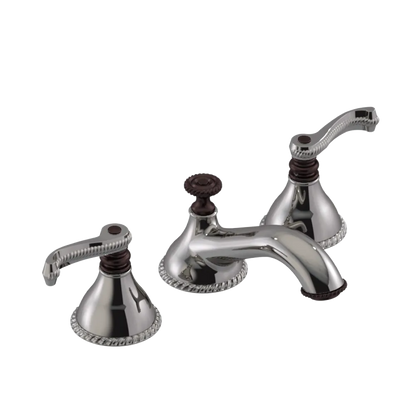 Rubinet Widespread Lav. Set. (less drain) Polished Nickel